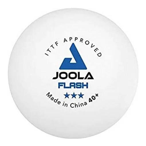 М'ячі для настільного тенісу Joola FLASH 3* 40+ ITTF 3шт.