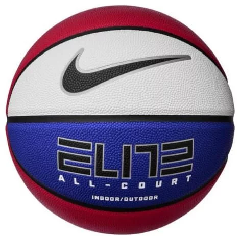 М'яч баскетбольний Nike ELITE ALL COURT 8P 2.0 DEFLATED білий, синій, червоний Уні 7