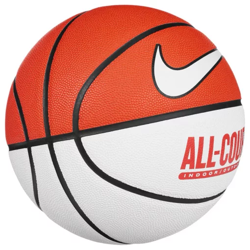 М'яч баскетбольний Nike EVERYDAY ALL COURT 8P DEFLATED SUMMIT білий, червоний Уні 7