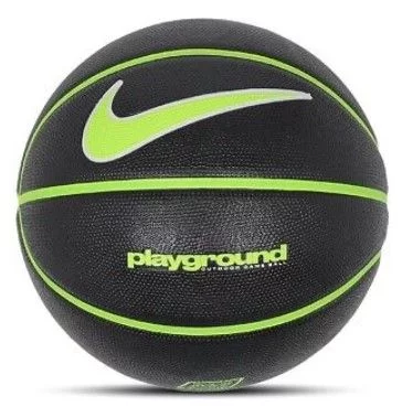 М'яч баскетбольний Nike EVERYDAY PLAYGROUND 8P DEFLATED BLACK/VOLT/WHITE size 5