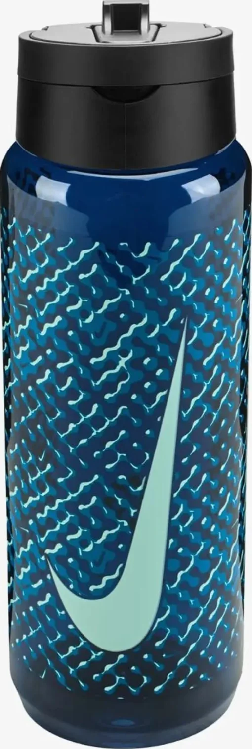 Пляшка Nike TR RENEW RECHARGE STRAW BOTTLE 24 OZ темно-синій 709 мл (N.100.7643.459.24)