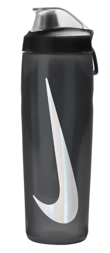 Пляшка Nike REFUEL BOTTLE LOCKING LID 24 OZ антрацит, чорний, сріблястий Уні 709 мл