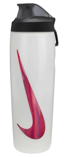 Пляшка Nike REFUEL BOTTLE LOCKING LID 24 OZ білий, чорний, коричневий Уні 709 мл