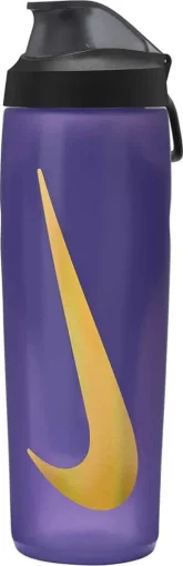 Пляшка Nike REFUEL BOTTLE LOCKING LID 24 OZ фіолетовий, жовтий, чорний 709 мл (N.100.7668.501.24)