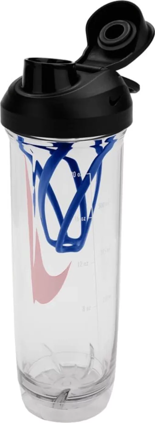 Пляшка Nike TR RECHARGE SHAKER BOTTLE 2.0 24 OZ синій, червоний, чорний 709 мл (N.101.0724.945.24)