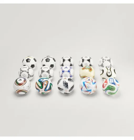 Набір міні-м'ячів adidas FIFA World Cup Historical Mini Ball Set JN2093