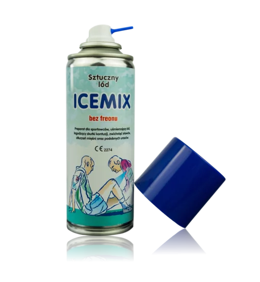 Охолоджуючий спрей "заморозка" спортивна ICEMIX "400мл. (Польща)