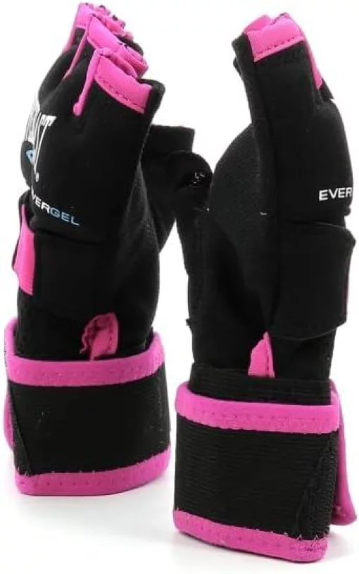 Бинти-рукавички Everlast EVERGEL HAND WRAPS чорний, рожевий Жін S/M