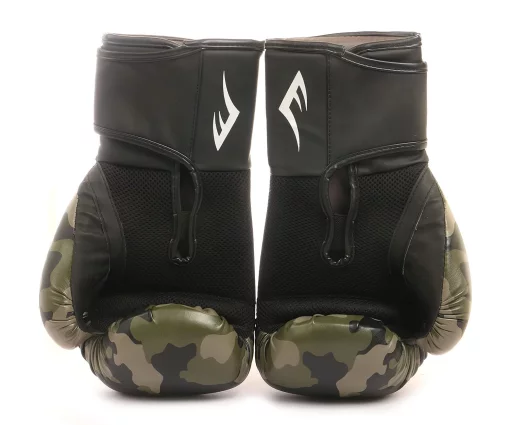 Боксерські рукавиці Everlast SPARK TRAINING GLOVE чорний, коричневий Уні 16 унцій