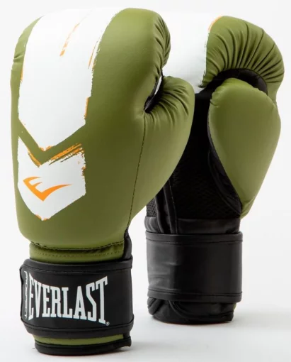 Боксерські рукавиці Everlast PROSPECT 2 BOXING GLOVE зелений, білий Уні 6 унцій