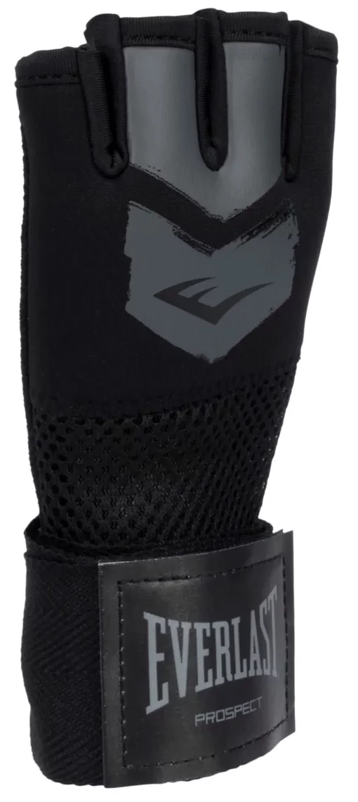 Бинти-рукавички Everlast PROSPECT QUICK WRAPS чорний, сірий Діт S/M