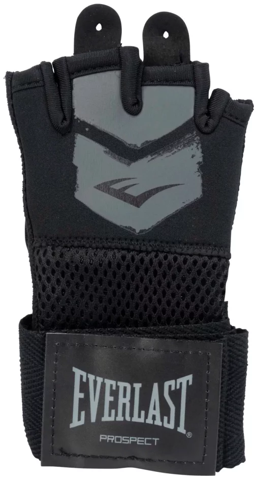 Бинти-рукавички Everlast PROSPECT QUICK WRAPS чорний, сірий Діт S/M