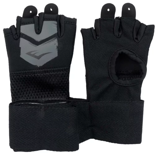 Бинти-рукавички Everlast PROSPECT QUICK WRAPS чорний, сірий Уні L/XL
