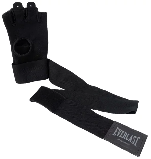 Бинти-рукавички Everlast PROSPECT QUICK WRAPS чорний, сірий Уні L/XL