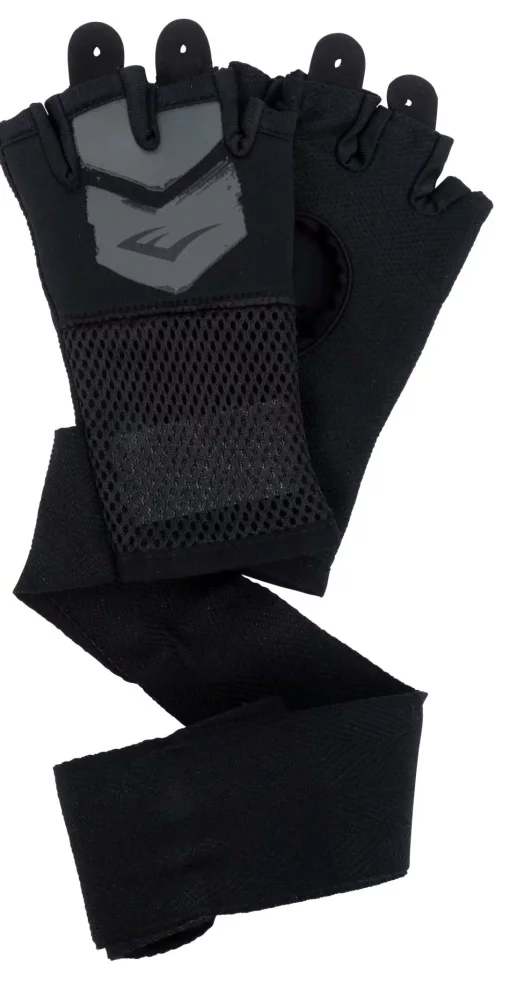 Бинти-рукавички Everlast PROSPECT QUICK WRAPS чорний, сірий Уні L/XL