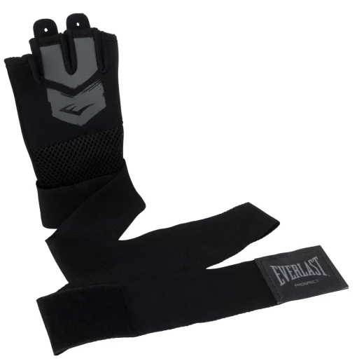 Бинти-рукавички Everlast PROSPECT QUICK WRAPS чорний, сірий Уні L/XL