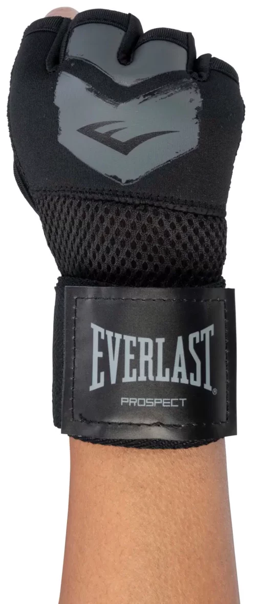 Бинти-рукавички Everlast PROSPECT QUICK WRAPS чорний, сірий Уні L/XL