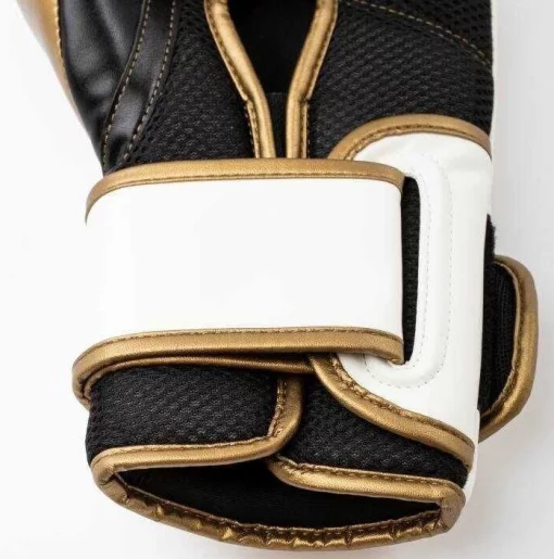 Боксерські рукавиці Everlast POWERLOCK 2R TRAINING GLOVE білий, золотий 12 унцій (P00003049)