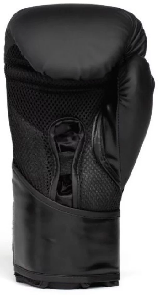 Боксерські рукавиці Everlast ELITE 2 BOXING GLOVES чорний, золотий Уні 16 унцій