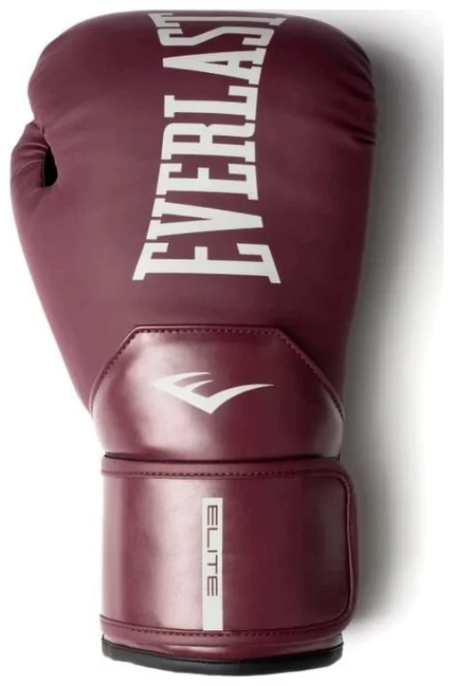 Боксерські рукавиці EVERLAST ELITE 2 BOXING GLOVES бордовий Уні 16 унцій