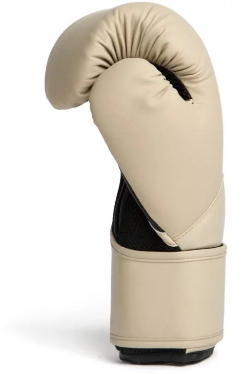 Боксерські рукавиці Everlast ELITE 2 BOXING GLOVES бежевий, чорний Уні 10 унцій