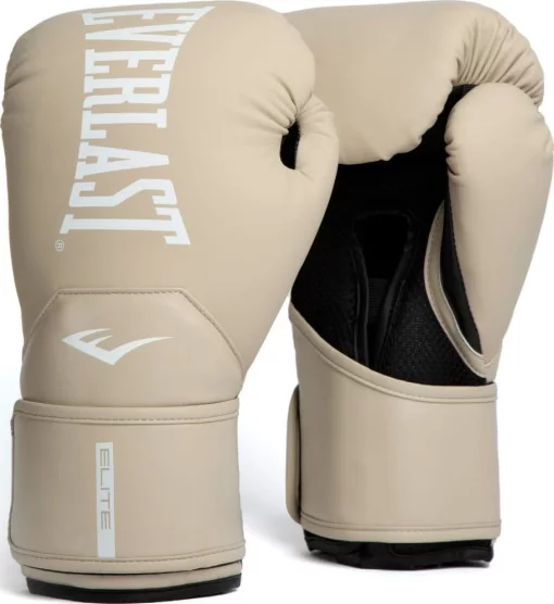 Боксерські рукавиці Everlast ELITE 2 BOXING GLOVES бежевий 14 унцій (P00003317)