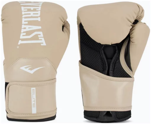Боксерські рукавиці EVERLAST ELITE 2 BOXING GLOVES бежевий Уні 16 унцій