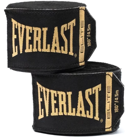 Бинти Everlast ELITE HANDWRAPS чорний Уні 180 (457,2 см)