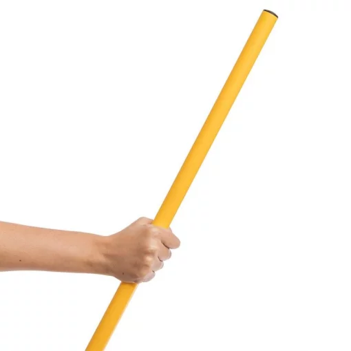 Палка гимнастическая тренировочная 100 cм. FI-2025-1 (1 шт), yellow