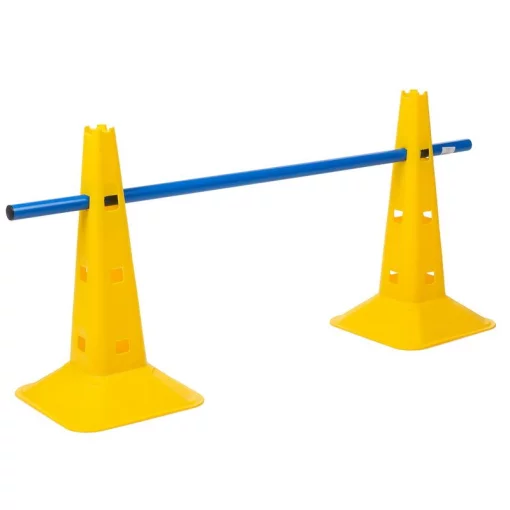 Палка гимнастическая тренировочная шест стойка пластиковая SP-Sport FI-1398-1 100см, blue (FI-1398-1(B))