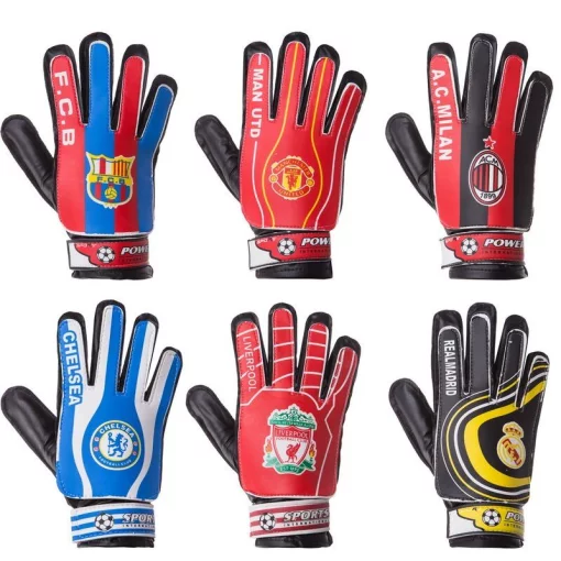 Перчатки вратарские детские "Клубные" 8991, размер L