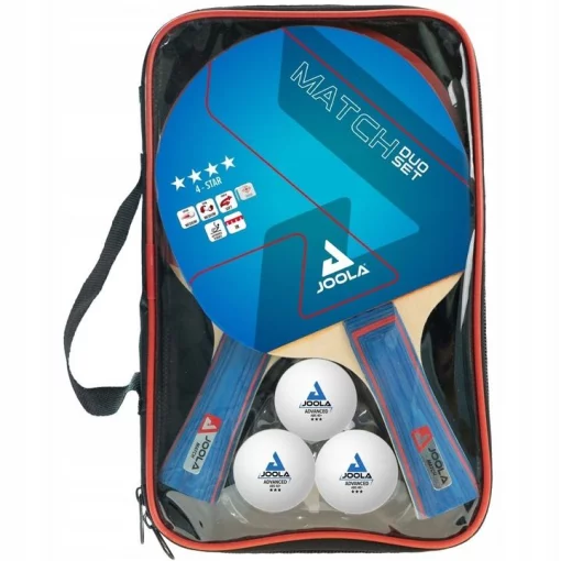 Набір для настільного тенісу Joola TT-SET DUO (2 ракетки+3 м'ячі+1чохол)