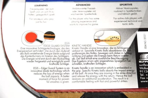 Ракетка для настільного тенісу Butterfly Timo Boll Black