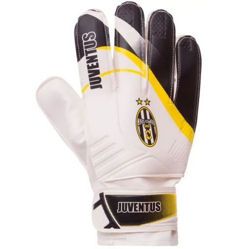 Рукавиці для воротаря дитячі JUVENTUS FB-0187-3, розмір 8