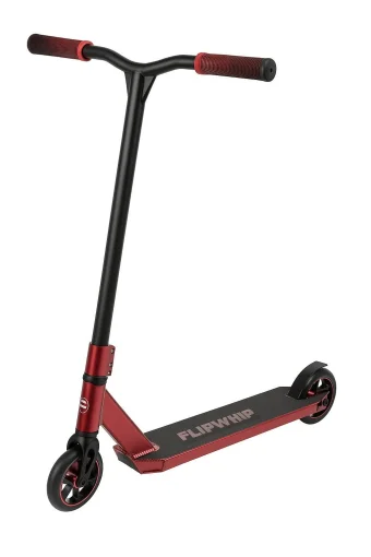 Самокат трюковий Schildkr&ouml;t Flipwhip Metallic Red чорно-червоний Уні Max:100 кг