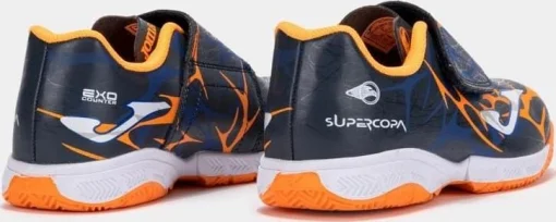 Футзалки дитячі Joma SUPER COPA темно-синій, помаранчевий 33 (SCJW2503INV)