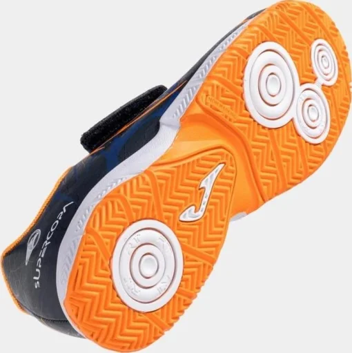 Футзалки дитячі Joma SUPER COPA темно-синій, помаранчевий 33 (SCJW2503INV)