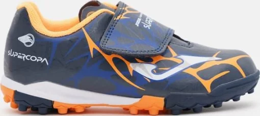 Сороконіжки дитячі Joma SUPER COPA темно-синій, помаранчевий дитячий 27 (SCJW2503TFV)