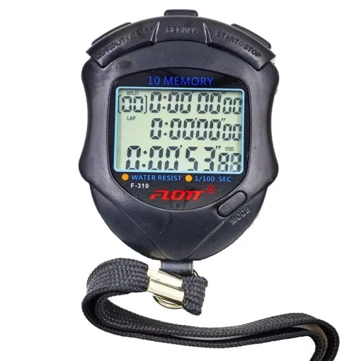 Секундомір 10 результатів пам'яті FLOTT F-310