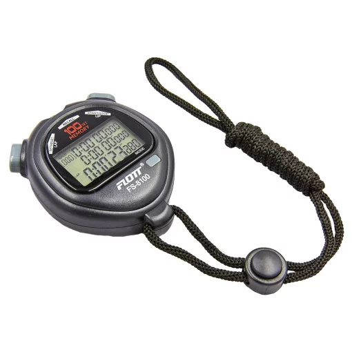 Секундомір електронний 100 результатів пам'яті FLOTT FS-8100