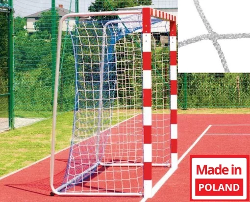 Сітка на ворота 3х2x0.8x1м. "Yakimasport" 100230 (шнур 3 мм. PP, white)