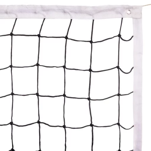 Сітка волейбольна 1x9 м. (шнур 3,5 мм, осередок 10*10 см), з тросом