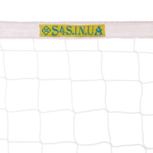 Сітка волейбольна 1x9,5 м. (шнур 3 мм, осередок 10*10 см), безвузлова з тросом SO-2078