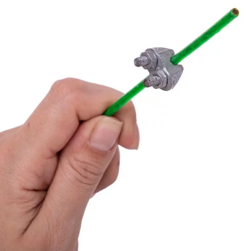 Сітка волейбольна 1x9,5 м. (шнур 3,5 мм, осередок 10*10 см), з тросом C-5640