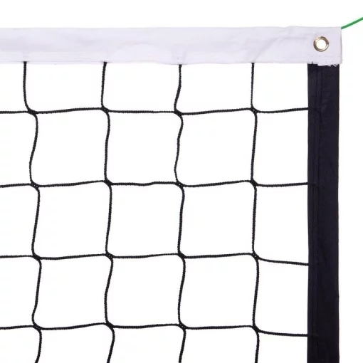 Сітка волейбольна 1x9,5 м. (шнур 3,5 мм, осередок 10*10 см), з тросом C-5640