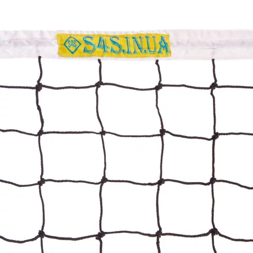 Сітка волейбольна 1x9,5 м. (шнур 3,5 мм, осередок 10*10 см), з тросом SO-0947