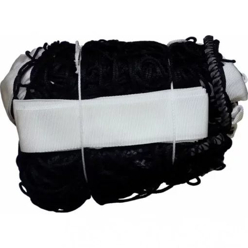 Сітка волейбольна Netex 1x9,5 м.(шнур 3,5 мм., осередок 10*10 см) безвузлова з тросом SI0008