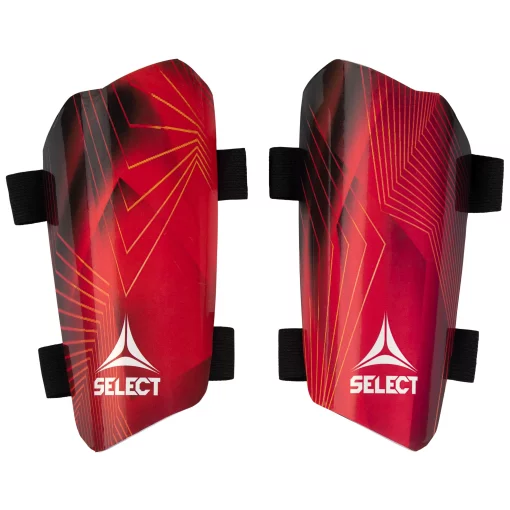 Щитки футбольные Select Standard (005) красный p.L