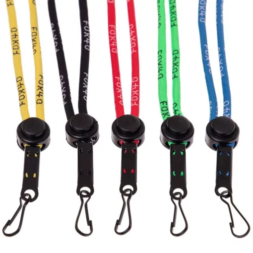 Шнурок-ремінець для свистка з карабіном BREAKAWAY LANYARDS FOX40-100 40см