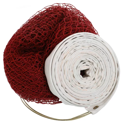 Сітка для бадмінтону LONGFA C-188 6,1x0,76м червоний-білий